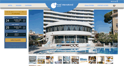 Desktop Screenshot of internationalhotel.it